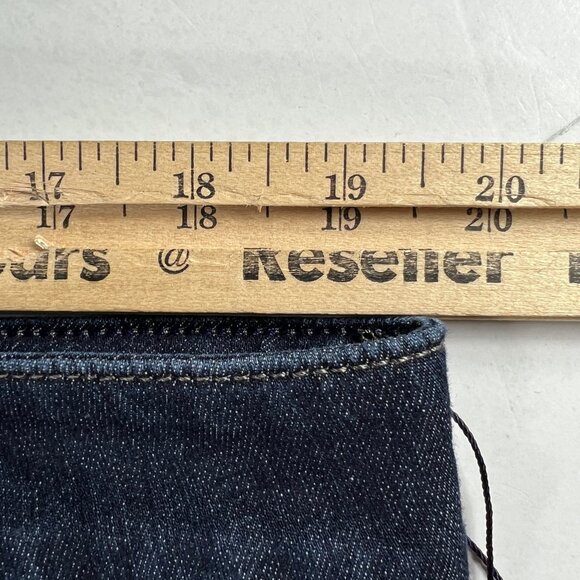 Not Your Daughters Jean Women Plus 39x31* Teresa Trouser Dark Blue Denim Tag 18W - Picture 16 of 16